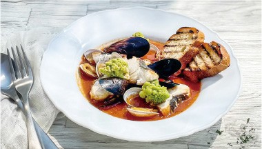 Bouillabaisse with Seafood from Seto Inland Sea